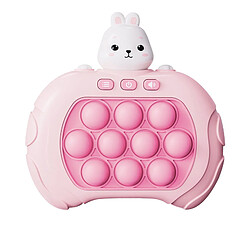 Maxlife Jeu Éducatif pour Enfant Modes de Jeux interactifs Design Lapin Rose