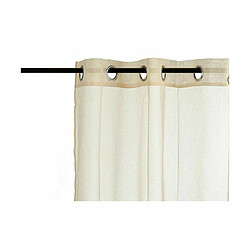 Gift Decor Rideau 140 x 260 cm Beige (6 Unités)