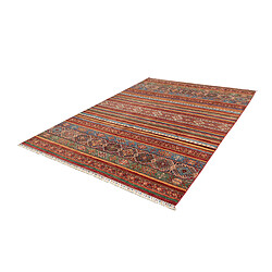 Vidal Tapis de laine 295x205 rouge Torkman pas cher