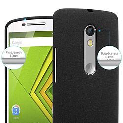 Cadorabo Coque Motorola MOTO X PLAY Etui en Noir pas cher