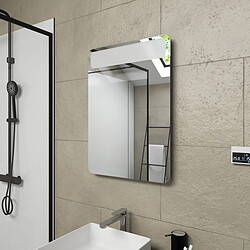 Aurlane Miroir salle de bain lumineux led pas cher