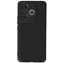 Avizar Coque pour Xiaomi Poco F6 Silicone Finition Mate Soft Touch Noir pas cher