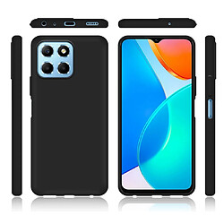 Htdmobiles Coque pour Huawei Honor X8 5G / Honor X6 - housse etui silicone gel fine + film ecran - NOIR