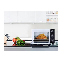 CONTINENTAL EDISON CEMF22B - Minifour electrique 22L noir - 1300W - Rotissoire, Convection naturelle pas cher