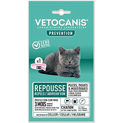 VETOCANIS Collier Anti-Puces et Anti-tiques Chaton