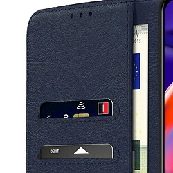 Acheter Avizar Housse Xiaomi Redmi Note 11 Pro Plus Clapet Portefeuille Support Vidéo bleu