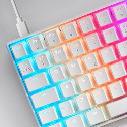 Mars Gaming Clavier Gamer mécanique (Outemu Red Switch) MKUltra RGB (Blanc)