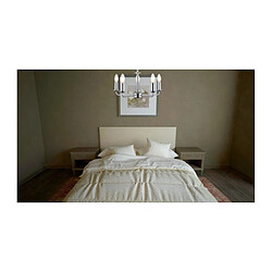 Acheter Luminaire Center Suspension Banyan Nickel satiné 5 ampoules 34cm