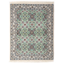 Vidal Tapis de laine 130x96 turquoise Nain 