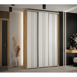 Abiks Meble Armoire DAVOS 6 À Portes Coulissantes 235,2/150/45 3 Portes