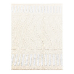 Vidal Tapis de couloir en laine 401x84 beige Darya pas cher