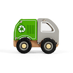 Avis Bigjigs Toys Mini camion de recyclage en bois