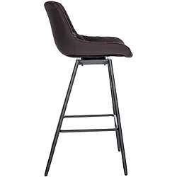 Avis Non Tabouret de bar Weston pivotant simili cuir