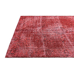 Vidal Tapis de laine 279x170 rouge Ultra Vintage pas cher