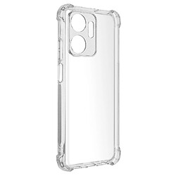 Avizar Coque pour Honor X7a Silicone Coins Renforcés Antichoc Transparent