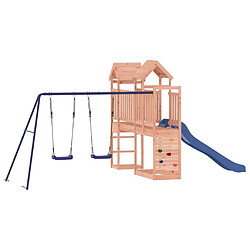 Maison Chic Aire de jeux d'extérieur | Maisonnette de jeu | Maison pour enfants bois massif de douglas -GKD53077