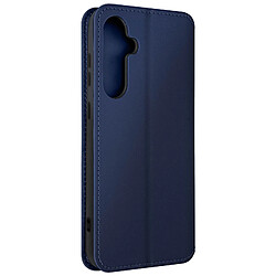 Avizar Étui pour Samsung Galaxy S24 Plus Clapet Double Poche Fonction Support Bleu Nuit