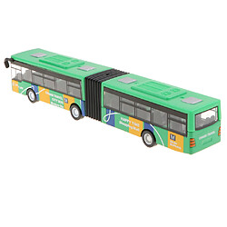 1:64 Échelle d'alliage Pull Back Véhicule Autobus Diecast Toy Cadeau pour les enfants Vert pas cher