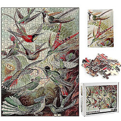 Avis Universal Puzzle décompressé de 1000 pièces puzzle éducatif puzzle jouet, puzzle colibri