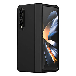 Avizar Coque intégrale et Film écran flexible Galaxy Z Fold 4 Rigide Soft Touch Noir