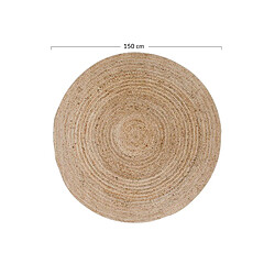 Acheter Lisa Design Adeje - tapis rond en jute - 150 cm