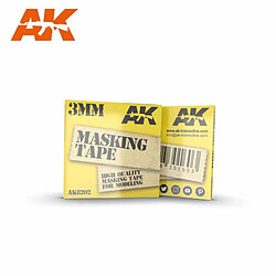 Ak Interactive Masking Tape: 3mm - Accessoire Maquette