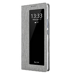 Etui en PU fenêtre de visualisation avec fente pour carte gris pour votre Huawei P30 Pro