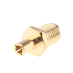 Adaptateur Coaxial pour Adaptateur RF SMA Femelle à Mâle TS9 pour Applications Hyperfréquences Systèmes de Communication Numérique pas cher