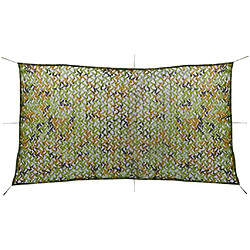 vidaXL Filet de camouflage avec sac de rangement 4 x 8 m