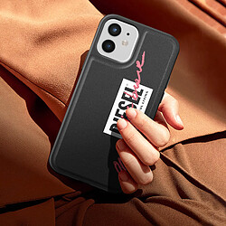 Avis Diesel Coque pour iPhone 12 Mini Anti-chutes 1.5m Slogan Only the brave Noir