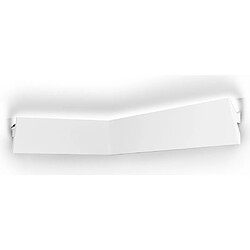 Avis Vente-Unique Lot de 3 corniches plafond en polystyrène L290 x l4.5 x H12 cm blanc - ROMONA