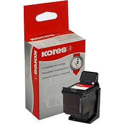 Kores Cartouche rechargée G1022BK remplace hp C8765EE,No.338 ()