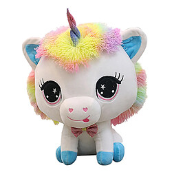 Arc-en-licorne En Peluche En Peluche Doux Jouets En Peluche Pour Enfants Fille Cadeaux D'anniversaire Bleu