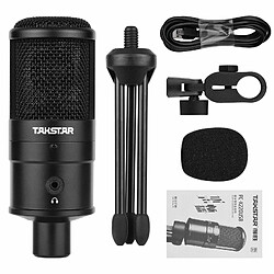 Acheter Justgreenbox Microphone de bureau à condensateur alimenté par USB Micro cardioïde PC Plug and Play - 1005001825794414