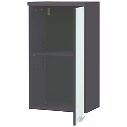 Avis Germania Armoire murale de salle de bain GW-Pescara Blanc et graphite