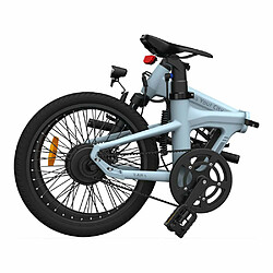 Vélo électrique pliant ADO Air 20S - Moteur 250W Batterie 36V9.6Ah Assisté Autonomie 100KM Freins à Disque Hydrauliques - Bleu pas cher