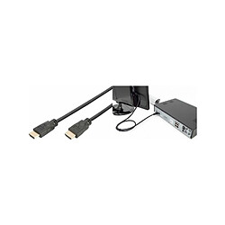 DIGITUS Câble de raccordement High Speed, HDMI-A-HDMI-A, 2 m ()