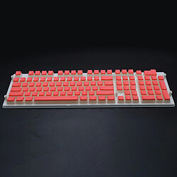 Avis 108 Touches Double Shot Pudding Keycaps DIY Pour Clavier Mécanique Cherry MX Orange