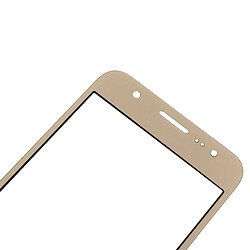 Acheter Wewoo Vitre or pour Samsung Galaxy J7 / J700 écran avant verre extérieur pièce détachée