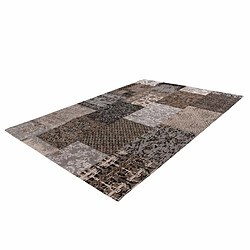 Acheter Paris Prix Tapis Tissé Vintage Patchwork Symphony Marron 120 x 170 cm