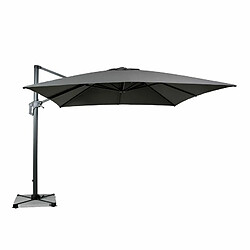 Paris Prix Parasol Déporté Rotatif Grimaud 300cm Gris Foncé