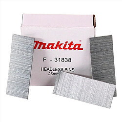 Makita Clous sans tête 25 x 0.6 mm, 10000 pcs. ( F-31838 ) pour cloueuse sans fil DPT351 / DPT353