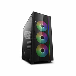 Boîtier ATX semi-tour DEEPCOOL MATREXX 55 V3 ADD-RGB 3F Noir Multicouleur