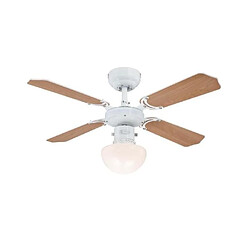 Westinghouse Ventilateur Portland 90cm Blanc Hêtre pas cher