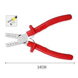 Acheter Pinces à Sertir pour Fil Anti-dérapant Outils à Main Pince à Sertir pour Bornes Sertisseuse 1.5-6mm²