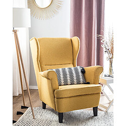 Beliani Fauteuil ABSON Jaune