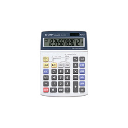 SHARP calculatrice de bureau EL-2125C alimentation solaire ()