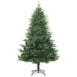 vidaXL Sapin de Noël artificiel Vert 210 cm PVC et PE