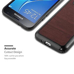 Avis Cadorabo Coque Samsung Galaxy J1 2016 Etui en Marron