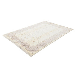 Avis Vidal Tapis de laine 244x170 beige Darya